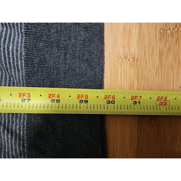 NWT Peter Millar Needle Stripe Wool Quarter Zip Sweater Gray Men's Size XXL 2XL - Picture 6 of 12